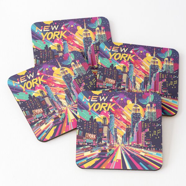 Item preview, Retro NewYork Illustration designed and sold by nomiraclehere.