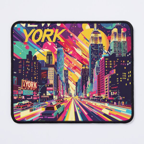 Item preview, Retro NewYork Illustration designed and sold by nomiraclehere.