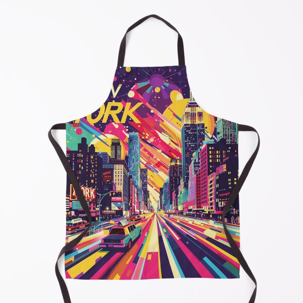 Item preview, Retro NewYork Illustration designed and sold by nomiraclehere.