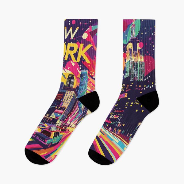 Item preview, Retro NewYork Illustration designed and sold by nomiraclehere.