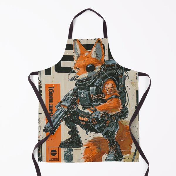 Item preview, Vulpine Mecha Warrior Awakes designed and sold by Retro Type.