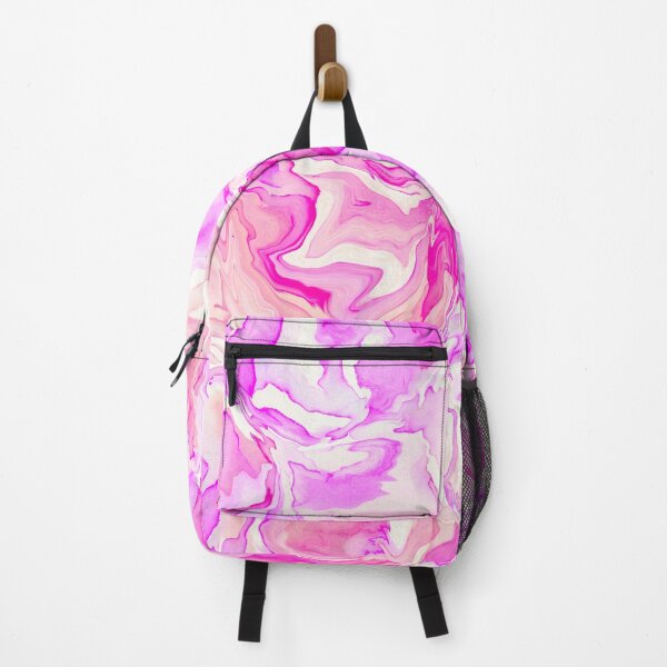 Item preview, Pink and peach Abstract Art designed and sold by Fantacaroo Designs.