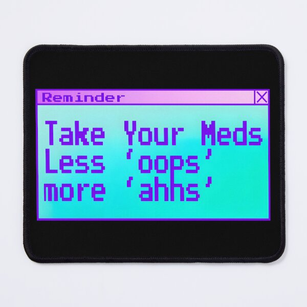 Item preview, Funny ADHD Medication Reminder Pop Art Design designed and sold by Unitepeople.