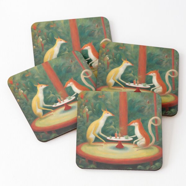 Item preview, Tea time in the jungle designed and sold by ohsopurposeless.