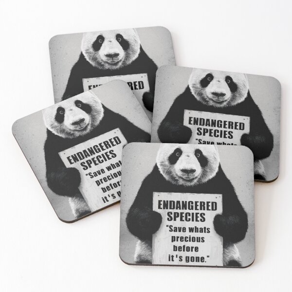 Item preview, Panda Stencil Graffiti designed and sold by Bomax121.