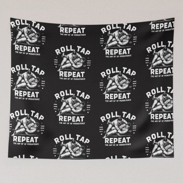 Item preview, Roll, Tap, Repeat - Bjj Life designed and sold by Martial-Art-23.