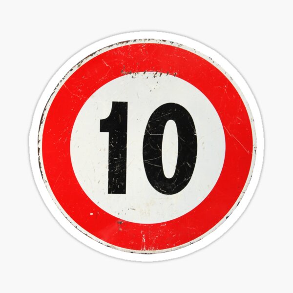Maximum Speed Sticker