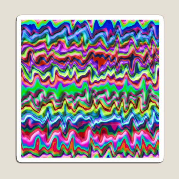 Item preview, Copy of 3D Wavy Rainbow Stripe Pattern designed and sold by TheRulerofEarth.
