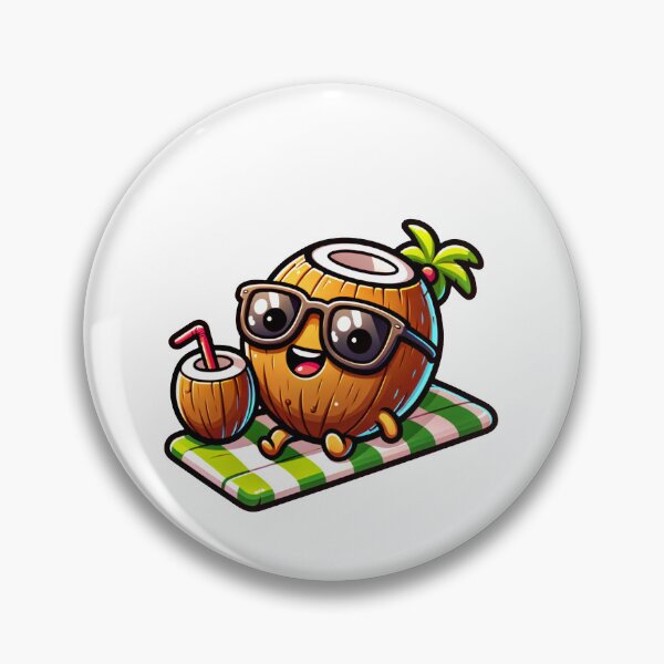 Item preview, Smiling Coconut designed and sold by RadoSta.