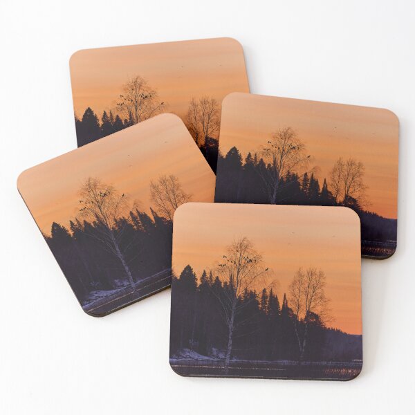 Item preview, Jackdaw sunset. Taivalkunta 24 designed and sold by Jouko Lehto Photography.