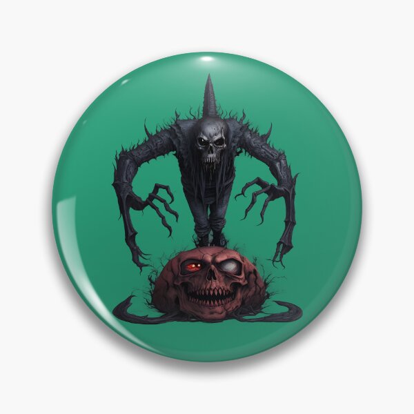 Item preview, Skull Sentinel: Dark Creature Overseeing the Beyond designed and sold by DarkJuliettes.