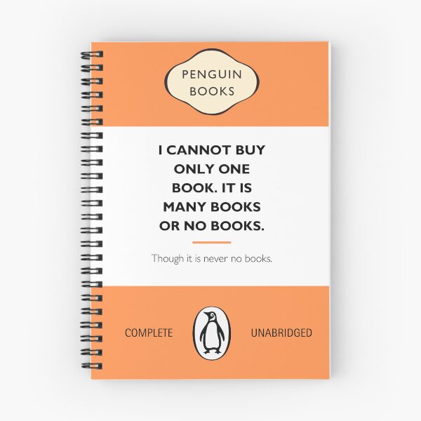 Item preview, Penguin Book I Cannot Buy Only One Book designed and sold by PlainGirl.