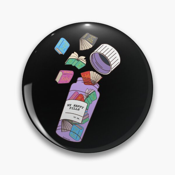 Item preview, Acotar Happy Pills / Bookworm Book Pills Bottle for Acotar Reading Fans Acotar Merch Feysand Velaris Sjm Romance Books  designed and sold by Latinoladas.
