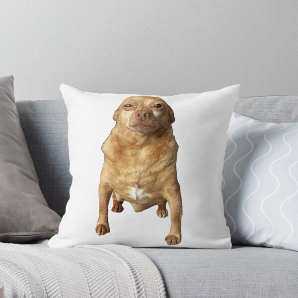 Mighty Mouse Throw Pillow