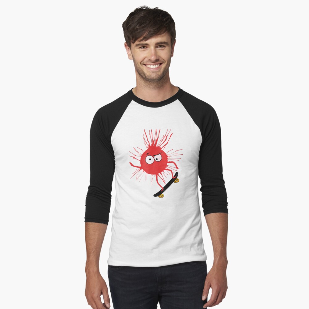 Item preview, Baseball ¾ Sleeve T-Shirt designed and sold by CaryadArtwork.