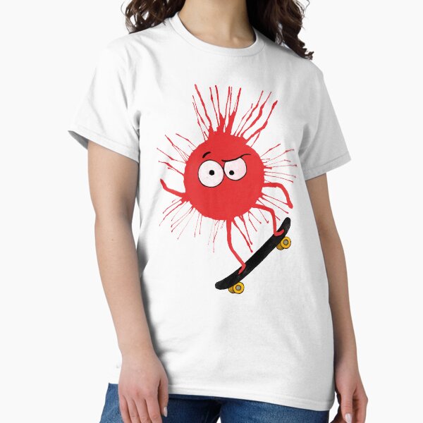 Item preview, Red puffball skaters designed and sold by CaryadArtwork.