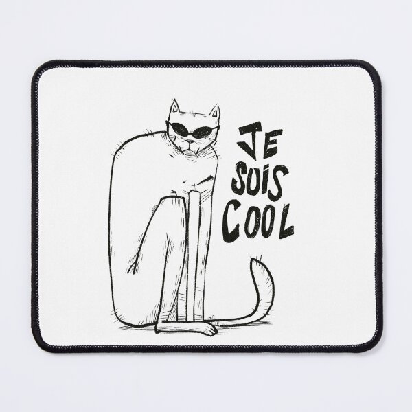 Aperçu de l'œuvre Je suis cool créée et vendue par MERLETDRAWING.