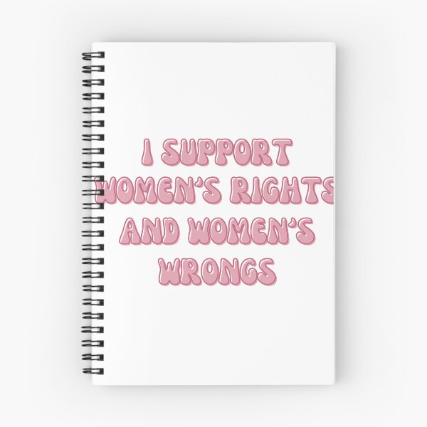 Item preview, i support women's rights and women's wrongs designed and sold by agirlypopshop.