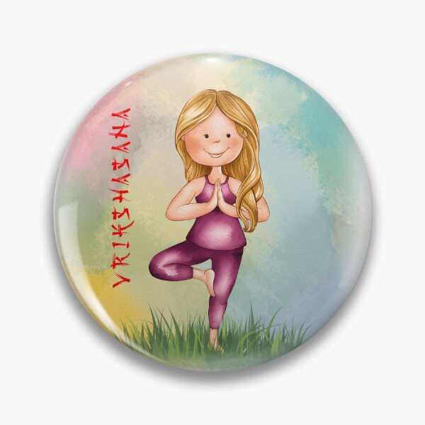 Item preview, Yoga  Girl VRIKSHASANA OR TREE POSE designed and sold by Carbon-Hop.