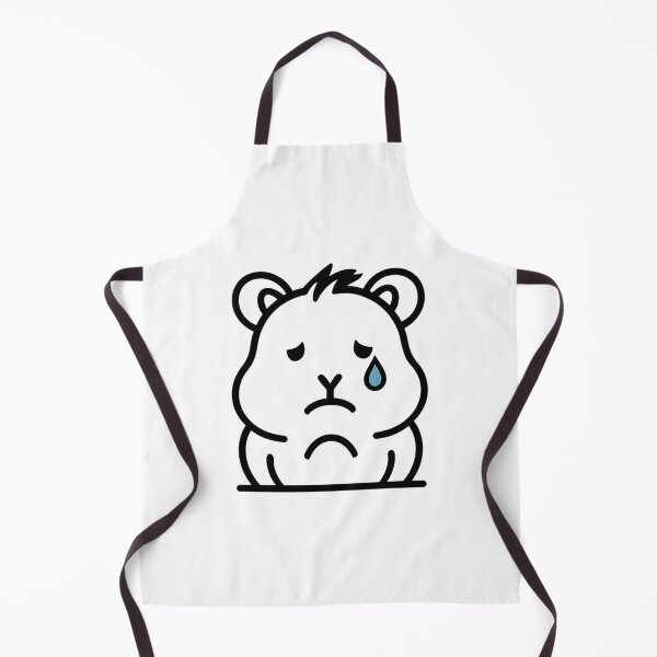 Item preview, sad little minimalist hamster designed and sold by Anime-uptown.