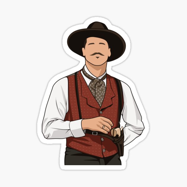 Item preview, Doc Holliday designed and sold by muskitt.