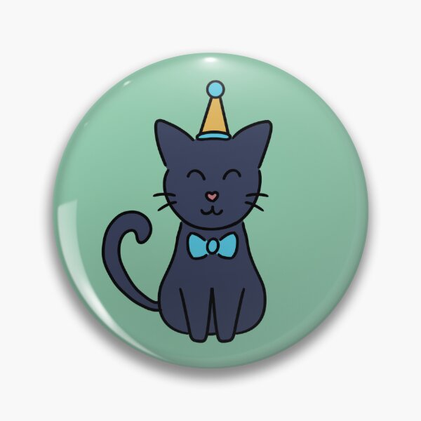 Item preview, Tarjeta de cumpleaños del gato negro designed and sold by CraftsbyAmy.