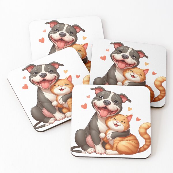 Item preview, Cute Pitbull Love  designed and sold by AssortedWonders.