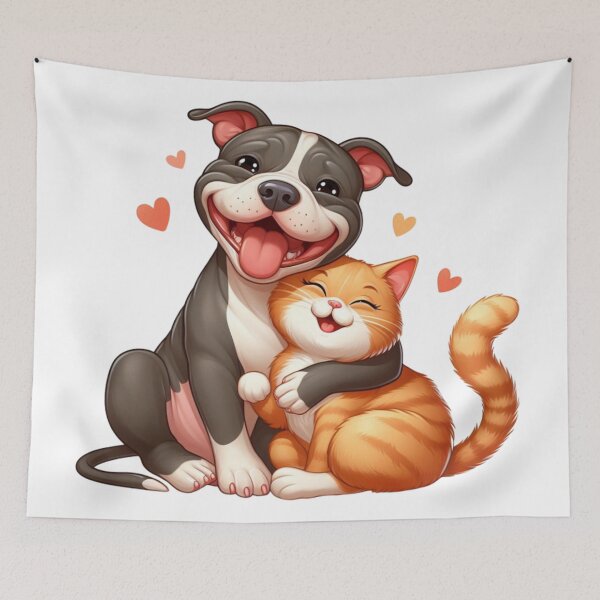 Item preview, Cute Pitbull Love  designed and sold by AssortedWonders.