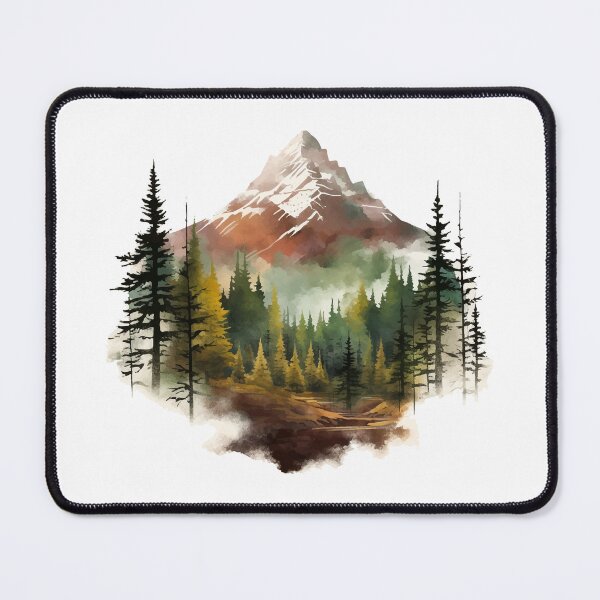 Item preview, Beautiful landscape with mountains, gift hiking designed and sold by Andrea-Design.