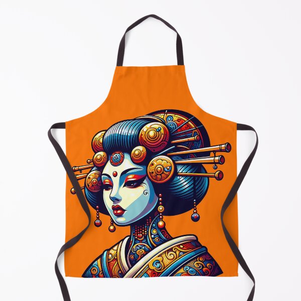 Item preview, Traditional Geisha - Colored Illustration designed and sold by AD-Digital-Art.