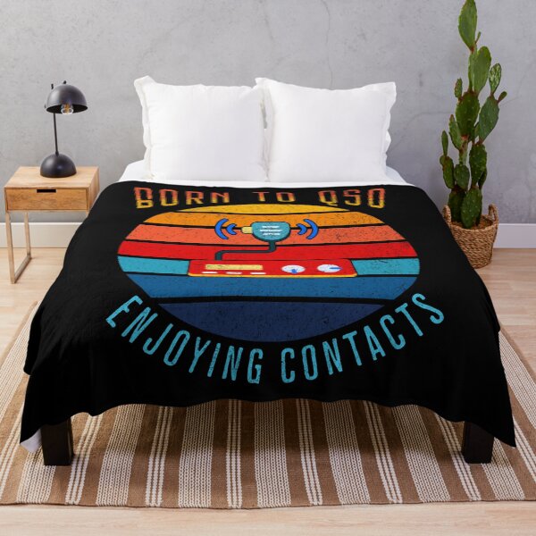 Item preview, Born To QSO Enjoying Contacts Radio Operator Ham Radio Amateur Radio Cool Gifts For Amateur Radio Lovers Radio Operators Amateur Radio Enthusiast designed and sold by Waves-of-Art.