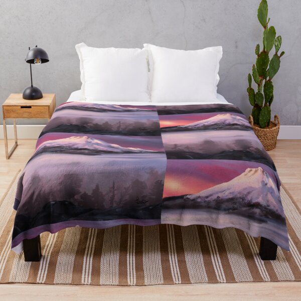 Item preview, Monte Hood Oregon Mountain al atardecer- becsartisticvoid designed and sold by Becs ArtisticVoid.