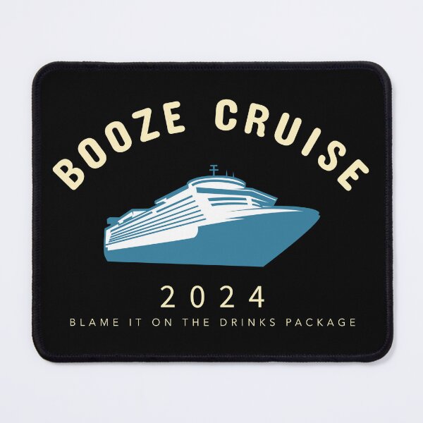 Item preview, Booze Cruise 2024 designed and sold by wittyprinttop.