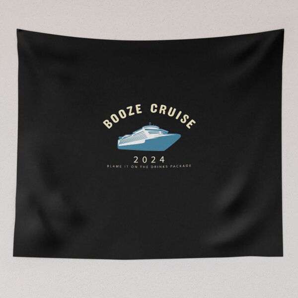 Item preview, Booze Cruise 2024 designed and sold by wittyprinttop.