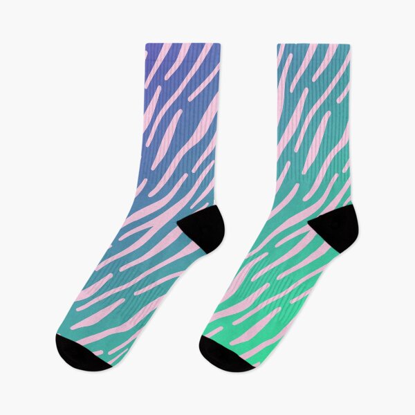 Item preview, Pink zebra stripes on gradient designed and sold by Neeshki.