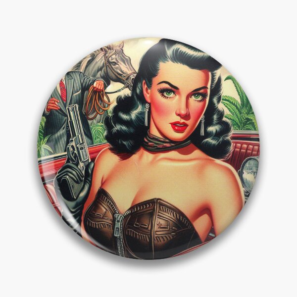 Item preview, Retro Beauty Pulp Woman designed and sold by PulpVintage.