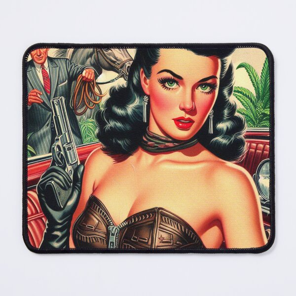 Item preview, Retro Beauty Pulp Woman designed and sold by PulpVintage.