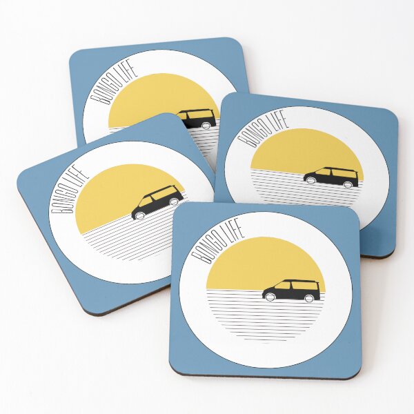 Item preview, Bongo Life circular design van in the sun designed and sold by LocalOddball.