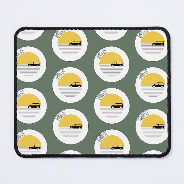 Item preview, Bongo Life circular design van in the sun designed and sold by LocalOddball.
