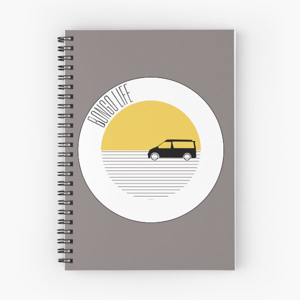 Item preview, Bongo Life circular design van in the sun designed and sold by LocalOddball.