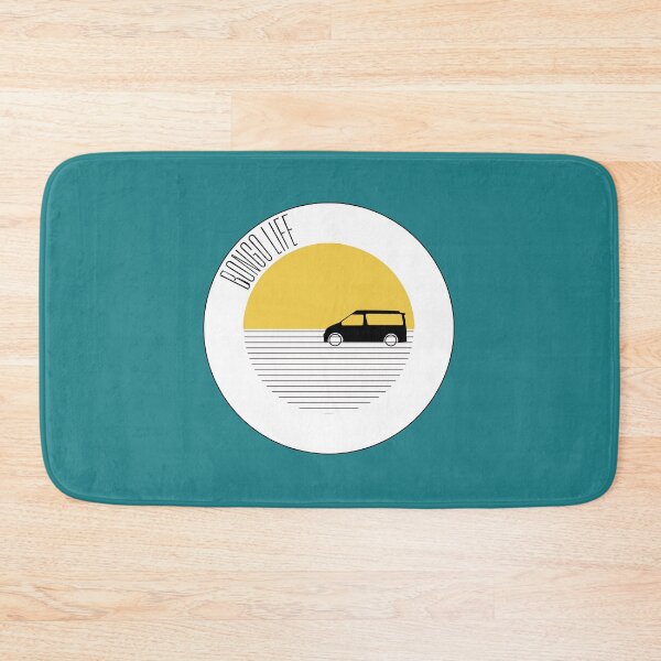 Item preview, Bongo Life circular design van in the sun designed and sold by LocalOddball.