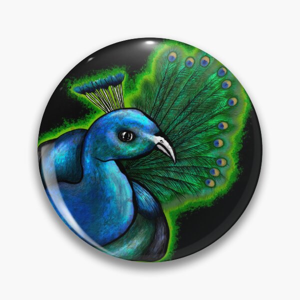 Item preview, Derpy Peacock designed and sold by derpymerchy.