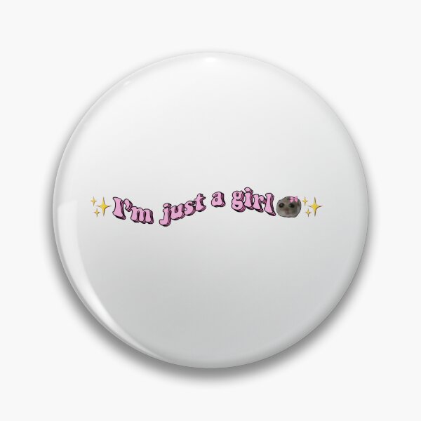 Item preview, Coquette Sad hamster meme I’m just a girl hamster designed and sold by vyascreations.