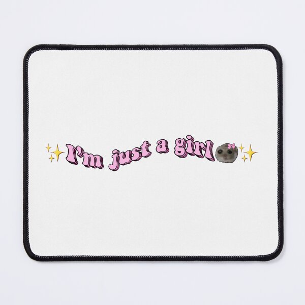 Item preview, Coquette Sad hamster meme I’m just a girl hamster designed and sold by vyascreations.