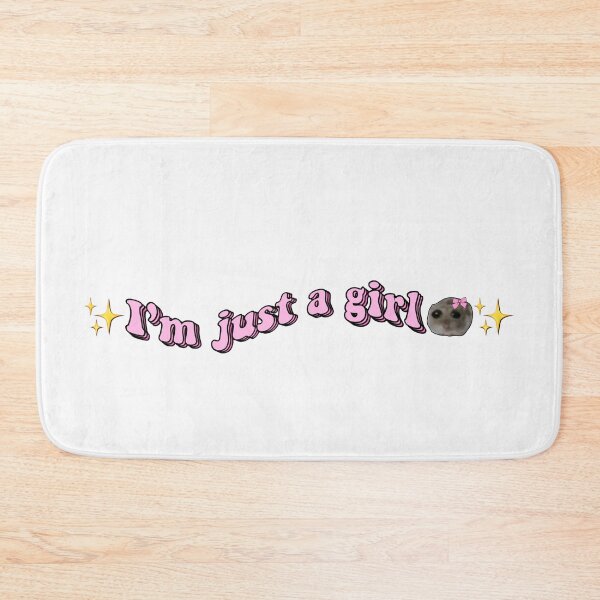 Item preview, Coquette Sad hamster meme I’m just a girl hamster designed and sold by vyascreations.