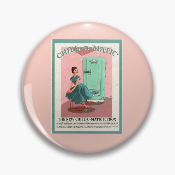 Item preview, Retro Refrigerator Chill-O-Matic Advertising designed and sold by PurplePajamas.