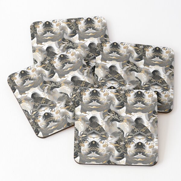 Item preview, Golden Botanica: Luxe Nature-Inspired Pattern designed and sold by Moisky Art.