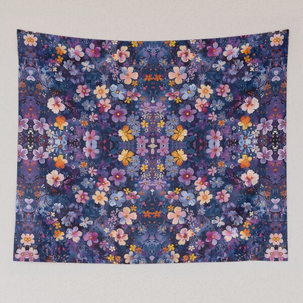 Item preview, Waterproof tiny flowers tie dye designed and sold by AnnDart.