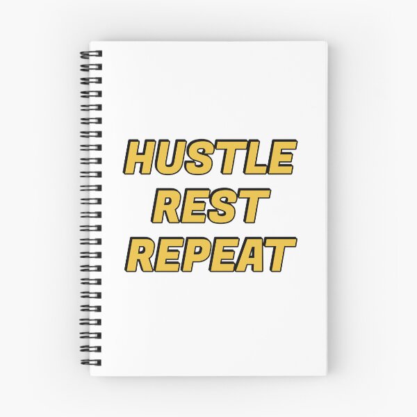 Item preview, Hustle Rest Repeat - Hustle quotes designed and sold by Inspirationmotivation.