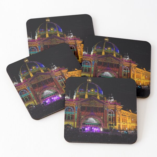 Item preview, Electric Night at Flinders St Station designed and sold by Warren Morgan.
